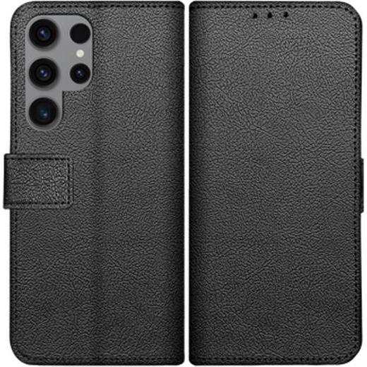 Just in Case Wallet Case (Samsung Galaxy S23 Ultra), Smartphone Hülle, Schwarz