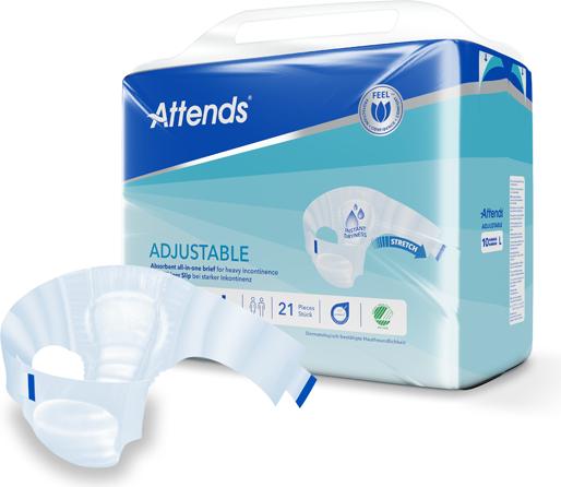Produktbild Attends Adjustable 10 (21 x, M, L)