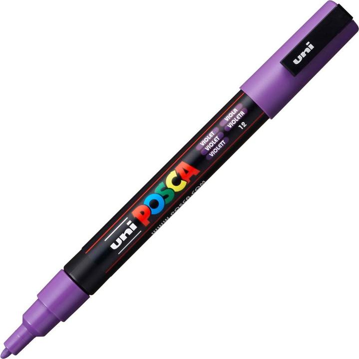 Produktbild Posca Fine Marker PC-3M (Violett, 0.90 mm, 1 x)