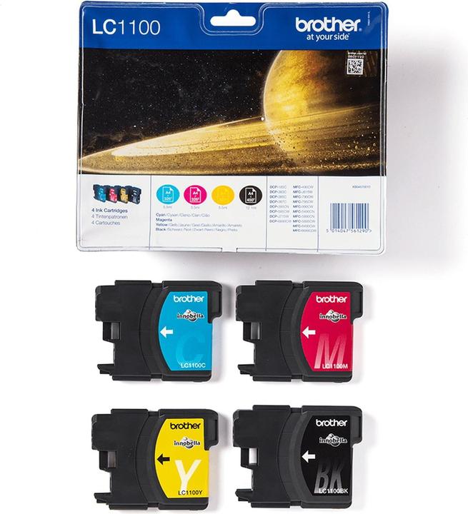 Image du produit Brother LC-1100VALBP Value Pack (C, CF, M, Y)