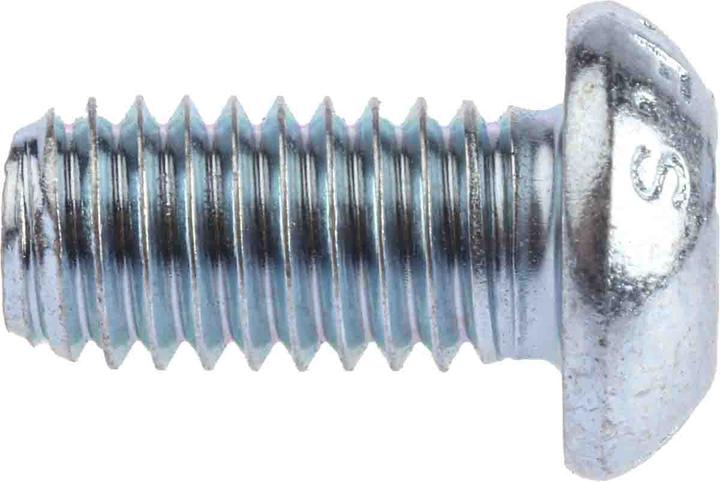 Produktbild RS PRO Schrauben Linsenkopf ISO7380 M6x12mm