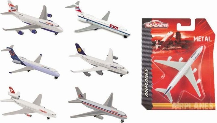 Produktbild Majorette Airplane Assortment