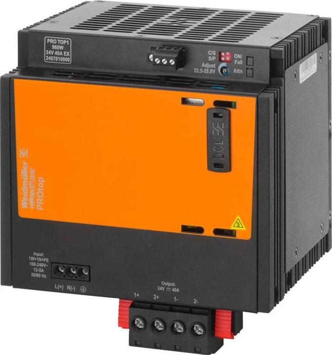 Actual product image Weidmüller Switching power supply PRO TOP1 960W 24V 40A EX