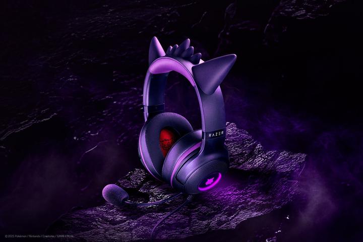 Actual product image Razer Kraken Kitty V2 - Pokémon Gengar Ed. (Cable)