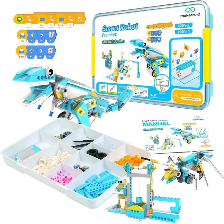 Produktbild Makerzoid Smart Robot Premium ab 6 Jahren (MKZ-PF-PM)