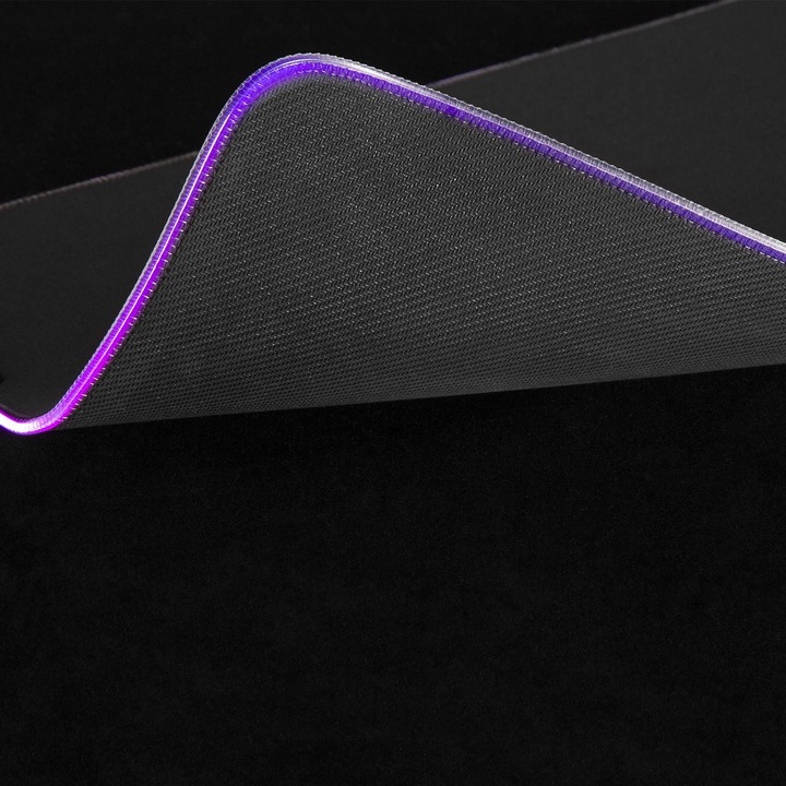 Immagine prodotto NanoRS RS705 XXL Tappetino per mouse e tastiera da gioco 80x30 cm Retroilluminazione LED RGB Antiscivolo (XXL)
