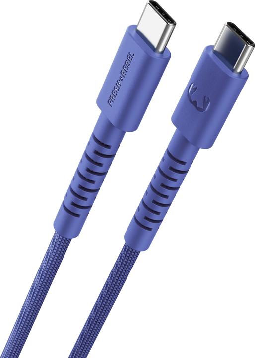 Produktbild Fresh'N Rebel Fresh 'n Rebel USB-C to USB-C True Blue (2 m, 100 W)