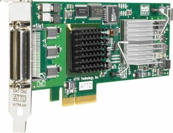 Actual product image HP AH627A, U320e SCSI Dual Channel host bus adapter