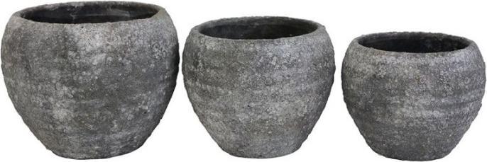 Produktbild Bludeko Topf Lava anthrazit 21.5x16.5cm (1) (21.50 x 16.50 cm)