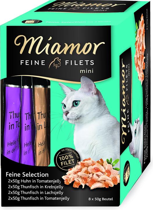 Produktbild Miamor Katzen-Nassfutter (Adult, 8 Stk., 400 g)