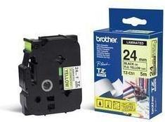 Produktbild Brother Tze-C51 (2.40 cm, Schwarz)