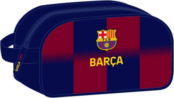 FC Barcelona Reise-Toilettentasche F.C. Barcelona Blau Granatrot Sportlich 26 x 15 x 12 cm