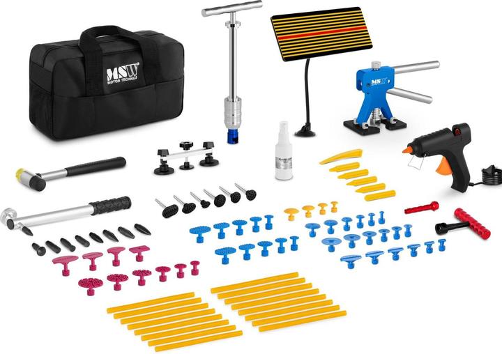 Produktbild MSW Dellenreparatur Set Dellenlifter Ausbeulwerkzeug Beulen Reperatur Karosserie 90