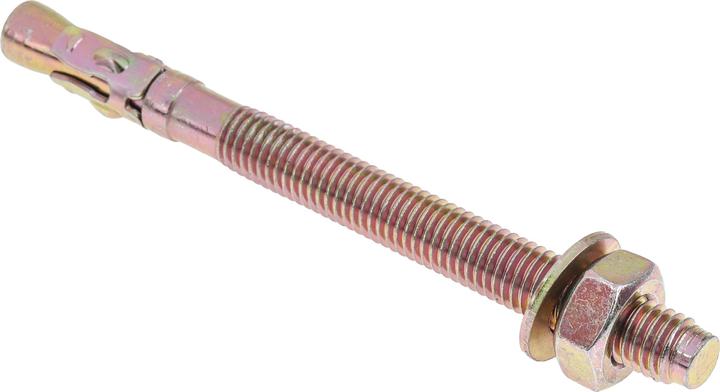 Produktbild RS PRO 10x120 Throughbolt Zinc & Yellow