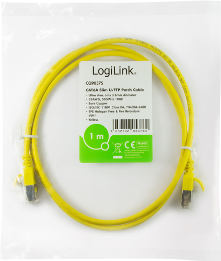 Immagine prodotto LogiLink Cavo di rete (STP, CAT6a, 5 m)