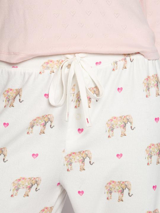 Actual product image Pj Salvage Bas de pyjama blanc (M)