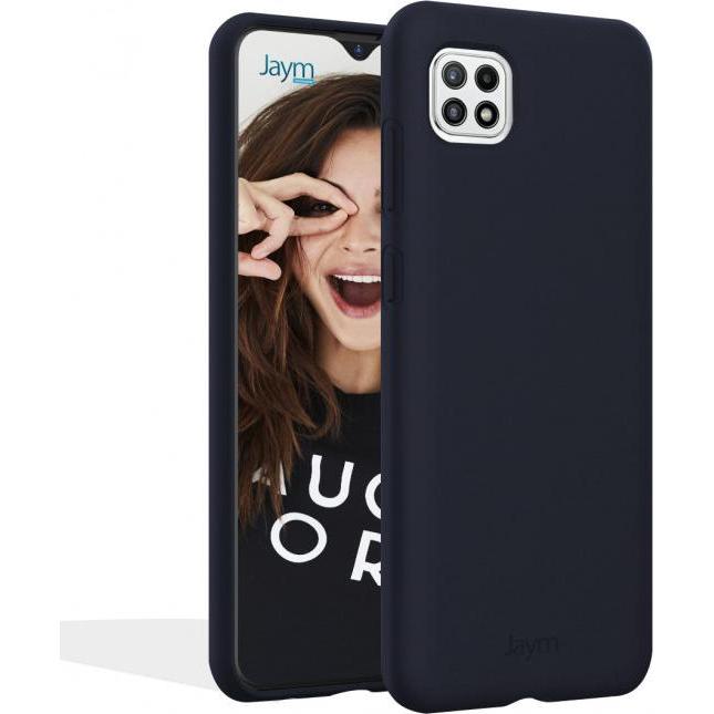 Jaym Premium Silikonhülle, Blau Series (Samsung Galaxy A22 5G), Smartphone Hülle, Blau