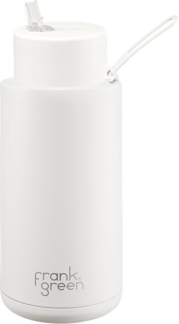 Image du produit Frank Green Coupe céramique en acier inoxydable - Straw (1 l)