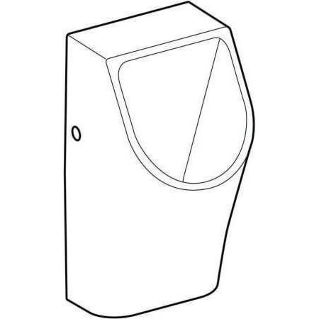 Thumbnail - Geberit, Toilette + Bidet, Urinal Renova Plan wei wasserlos 235170000
