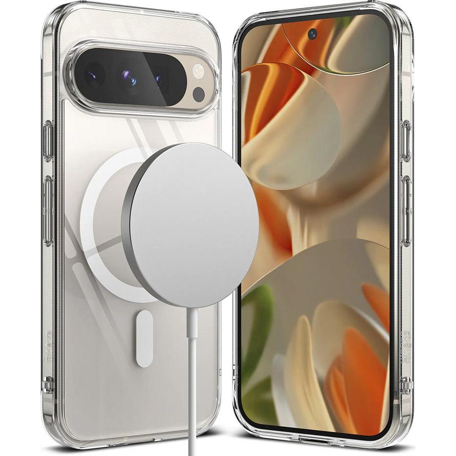 Ringke - Fusion MagSafe - Google Pixel 9 Pro XL - Clear (Google Pixel 9 Pro XL), Cover smartphone, Trasparente