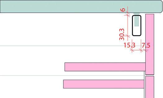 Produktbild Werkstarck Abdeckungsverstärkung, bei dünnen Küchenarbeitsplatten