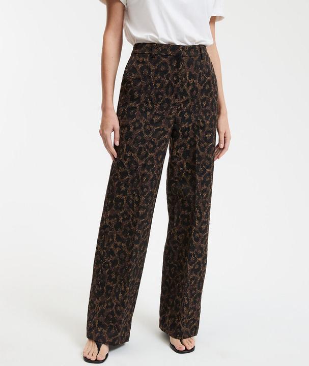 Immagine prodotto La Redoute Collections Gerade geschnittene Jacquard-Hose mit hoher Taille (Banda radio 38 (2600 MHz))