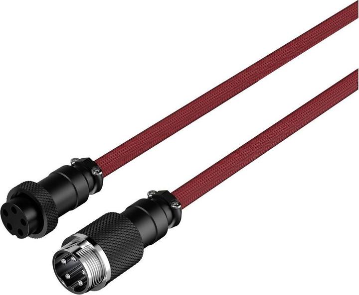 Immagine prodotto HyperX Cavo USB-C a spirale Rosso-Nero (1.37 m)