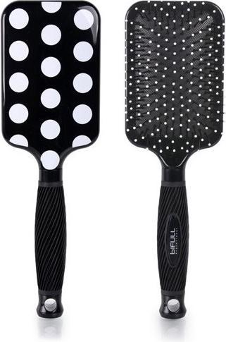 Actual product image Bifull Circle Racket Brush Black