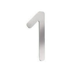 CMD, Hausnummer + Türschild, Hausnummer Klein IP44 Edelstahl Made in Germany CMD-1