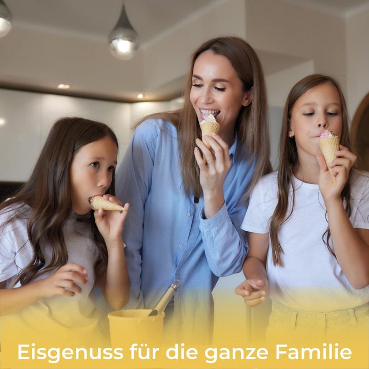 Produktbild KLAMER 2-in-1 Eismaschine & Joghurtbereiter 2 L, 180 W