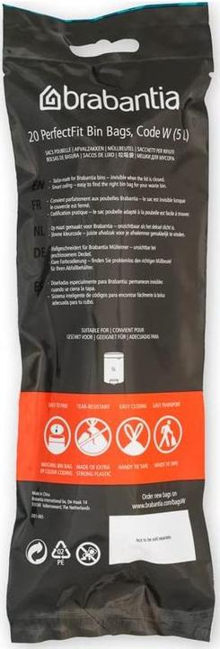 Produktbild Brabantia PerfectFit Bags (20x, 5 l)