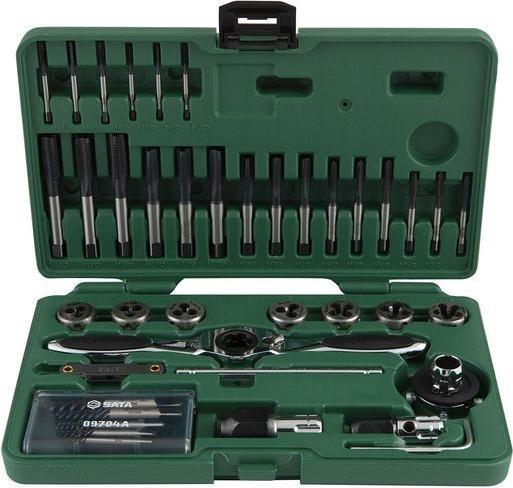 Actual product image SATA 40 pcs. HSS ratchet tapping tool set