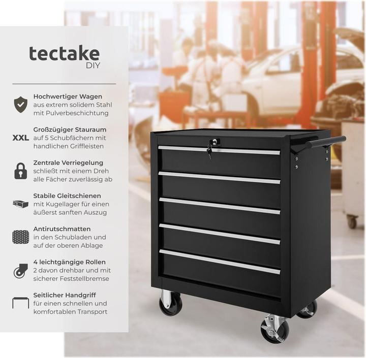 Immagine prodotto tectake Carrello degli attrezzi (1 x)