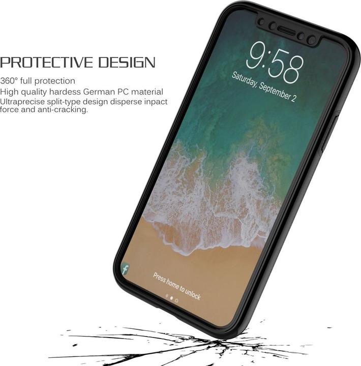 Actual product image König Design Mobile Phone Case for Samsung Galaxy S7 Edge Protective Case Backcover Bumper Cases Black (Samsung Galaxy S7 Edge)