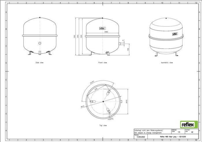 Produktbild Membran-Druckausdehnungsgefäss N