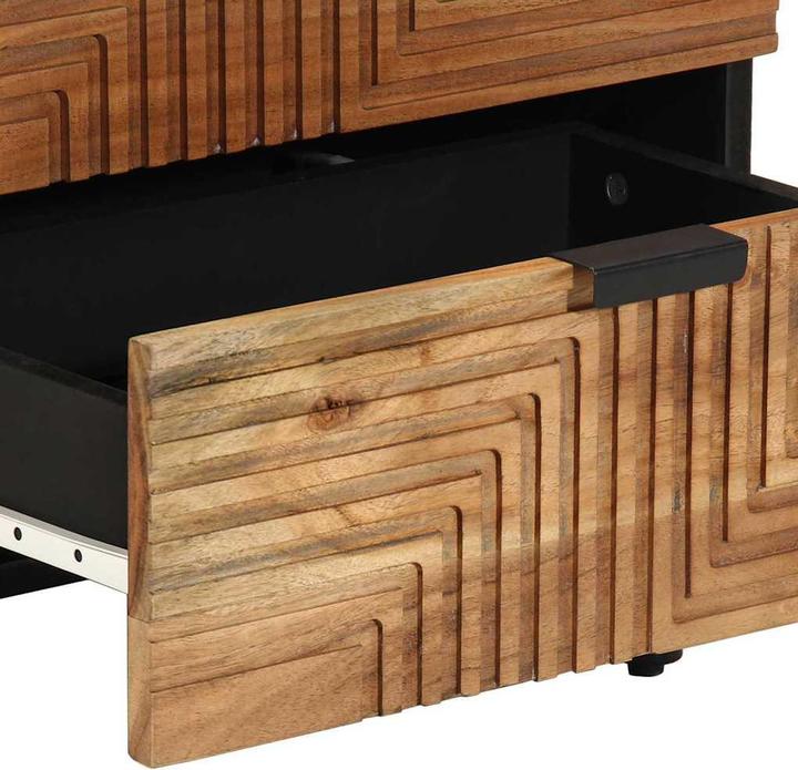 Actual product image vidaXL Bedside table (50 x 33 x 62 cm)