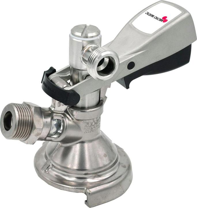 Immagine prodotto Ich-zapfe Flach Zapfkopf, Keg Anschluss - Micro-Matic, Thekenanstich