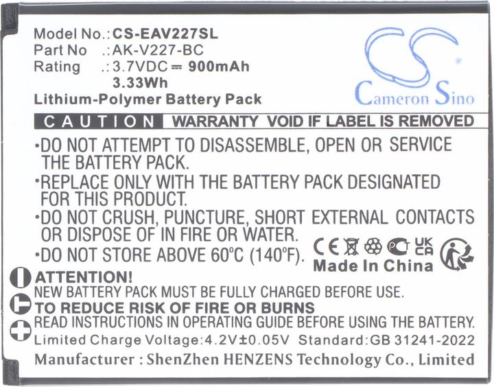 Immagine prodotto AccuCell Akku Emporia SIMPLICITYglam 4G V227