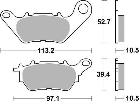 Produktbild SBS 932HF (Organisch (Resin))