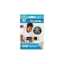 Thumbnail - Xlyne Highspeed Wave (64 GB, USB-A, USB 2.0), USB Stick, Schwarz