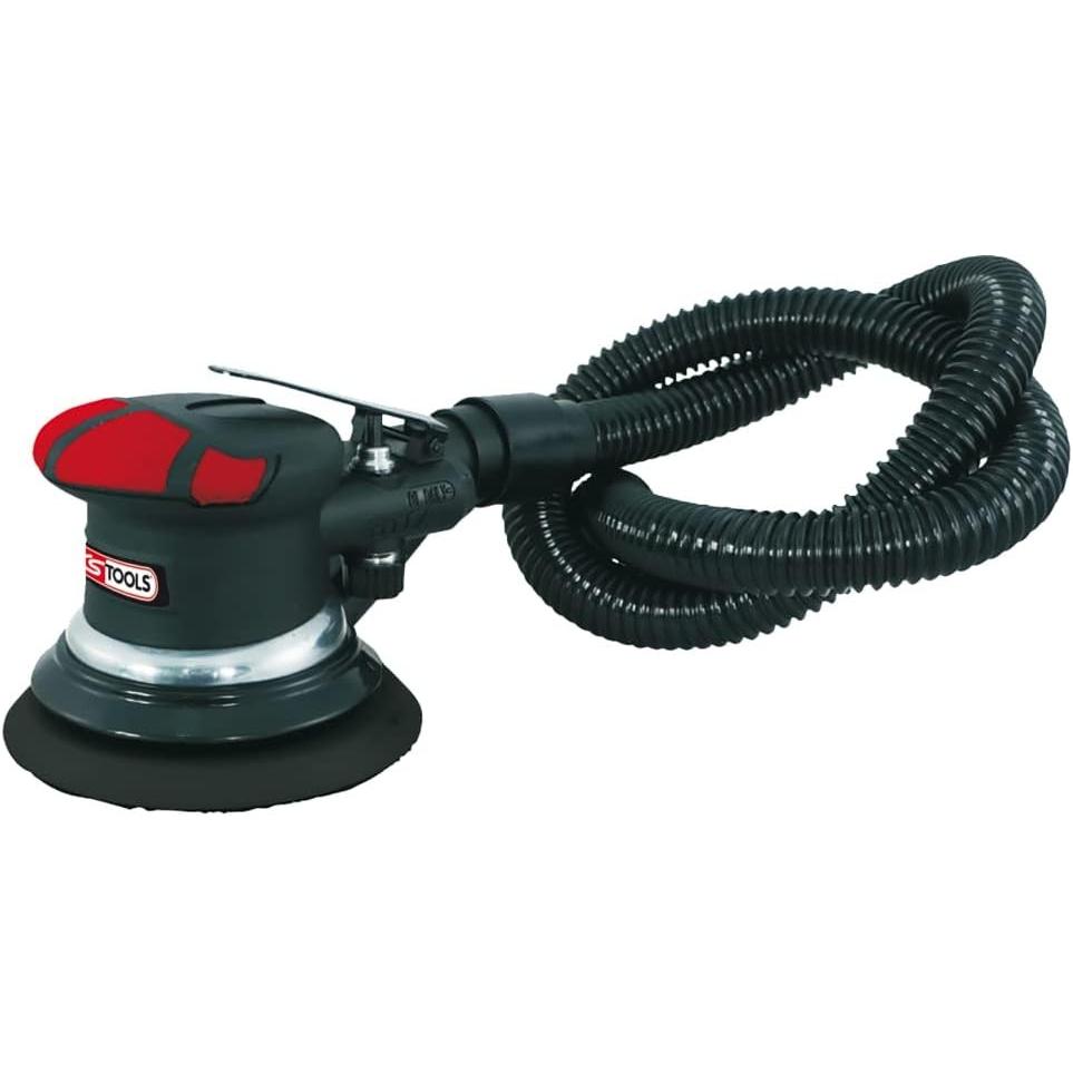 KS Tools, Rettificatrice + lucidatrice, Pneumatic eccentric sander 6 inch 25 mm White