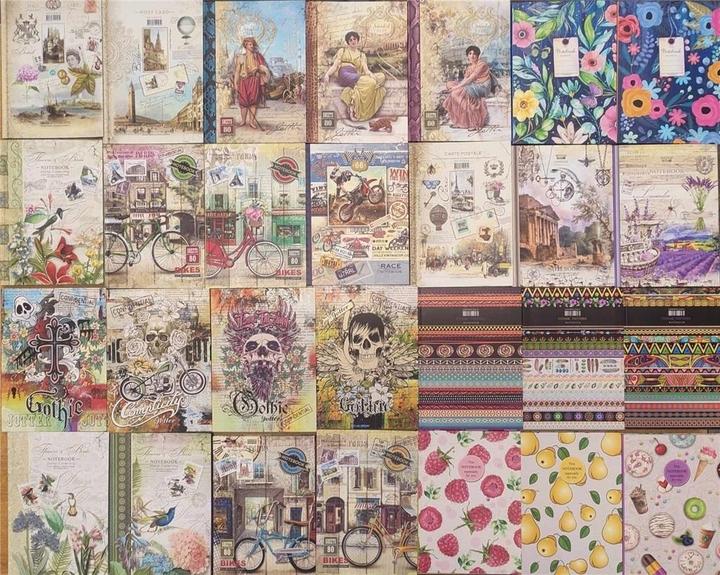 Produktbild Fresh Dekoratives Notizbuch A5/80K mix line (A5, Liniert, Harter Einband)