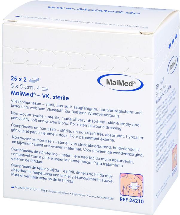 Actual product image MaiMed Fleece compresses sterile