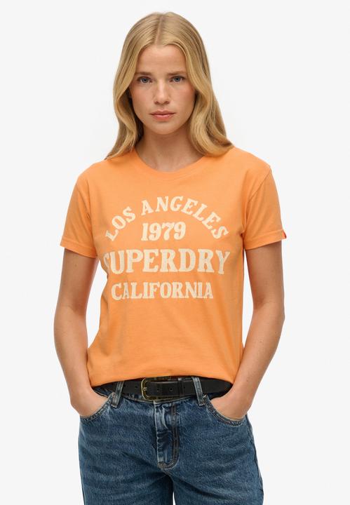 Produktbild Superdry Figurbetontes T-Shirt mit Surf-Logo (12XL)