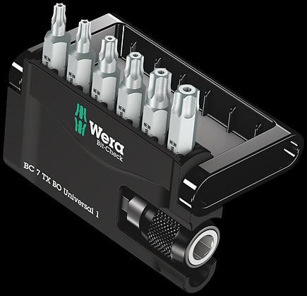 Produktbild Wera Bit-Check 7 TX BO Universal 1 (Innensechskant)