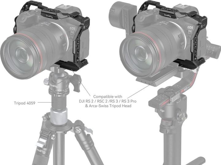 Actual product image SmallRig Cage for Canon EOS R6 Mark II 4159 (Cage)