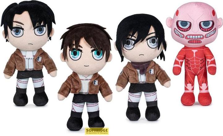 Actual product image Play by Play Attack On Titan Asst Peluche 27c (27 cm)