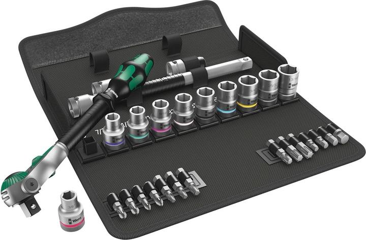 Produktbild Wera 8100 SC 9 Zyklop Speed-Knarrensatz (1/4")