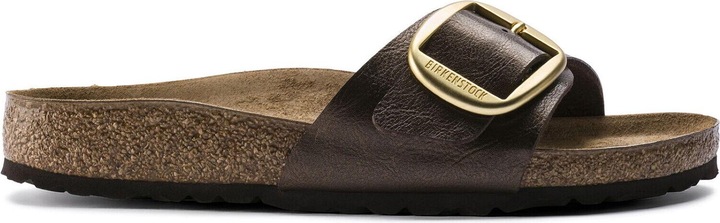 Actual product image Birkenstock Madrid Big Buckle Birko-Flor narrow (43)