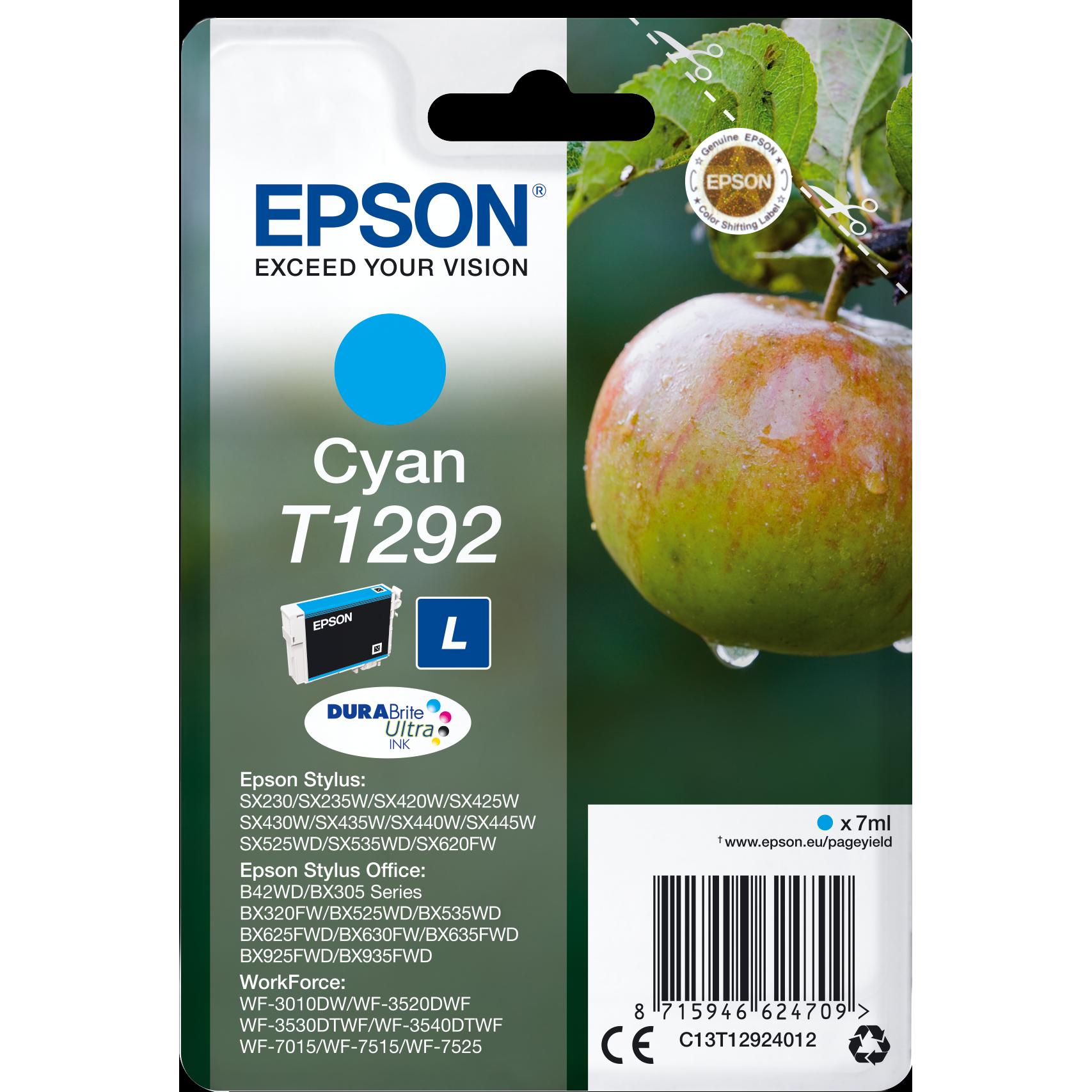 Epson, Druckerpatrone, Ink Cartr Durabrite Cyan (C)